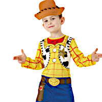 (image for) Woody Child Costume Small (4-6yo) Disney Licensed Cowboy Halloween DF4931S