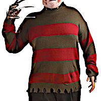 (image for) Freddy Adult Sweater Plus Size Halloween XLarge RC17664PLUS