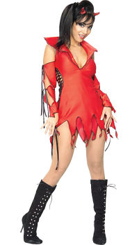 (image for) Sexy Christmas Womens Costume - Halloween -Medium