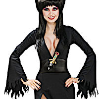 (image for) Elvira Adult Xtra SMALL Costume Dark Vampire Halloween Fancy Dress RC888749XS