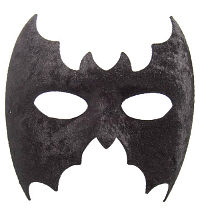 (image for) Bat Black Face Mask Halloween NFP399